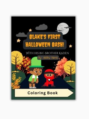 saving blake's christmas coloring & activity book