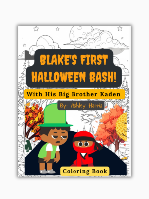 🎃 blake’s first halloween bash!– the coloring book
