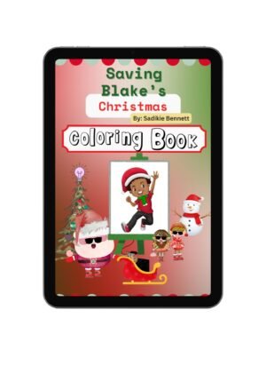 Saving Blake's Christmas Coloring eBook